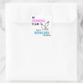 Bowling Drink Team Aufkleber (Tasche)
