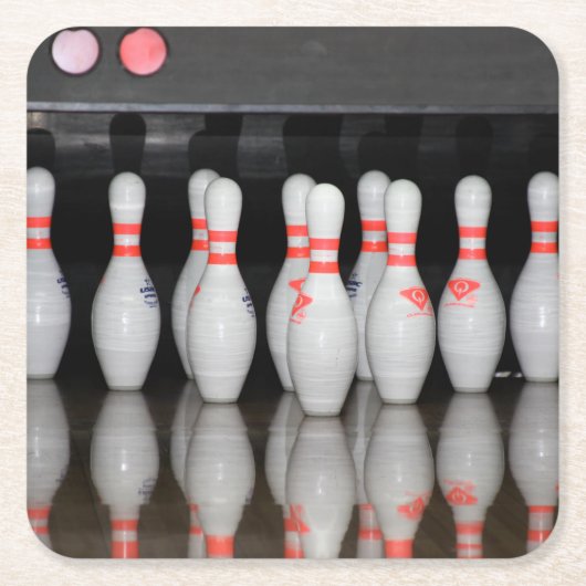 Bowling Drink Untersetzer (Vorderseite)