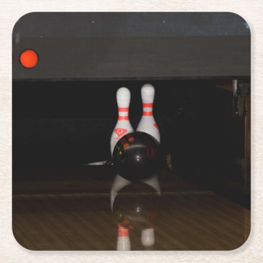 Bowling Drink Untersetzer (Vorderseite)