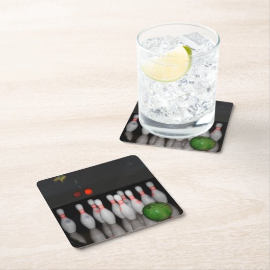 Bowling Drink Untersetzer (Vor Ort)