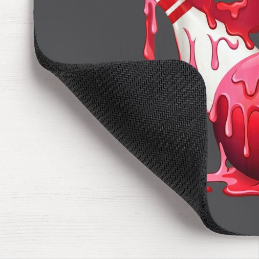 Bowling Drip Number 67 Player Or 67th Birthday Des Mousepad (Ecke)