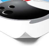 Bowling Duck Poster (Ecke)