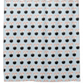 Bowling-Duschvorhang Duschvorhang (Vorderseite)