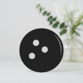 Bowling Einladung (Stehend Vorderseite)