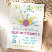 Bowling - Einladung zum Geburtstag