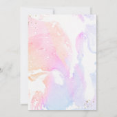 Bowling Einladung zum Geburtstag Spaß machen (Rückseite)