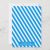 Bowling Einladung zum Geburtstag von Jungen (Rückseite)