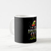 Bowling Elf Christmas Kaffeetasse (Vorderseite Links)