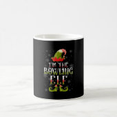 Bowling Elf Christmas Kaffeetasse (Mittel)