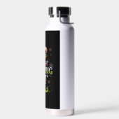 Bowling Elf Christmas Trinkflasche (Links)