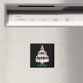 Bowling Elves Button Strike Christmas Tree Lights Magnet (In Situ (Geschirrspüler))