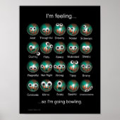 Bowling Emotions Poster (Vorne)