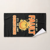 Bowling es sind die letzten Bedingungen Handtuch (Handtuch)