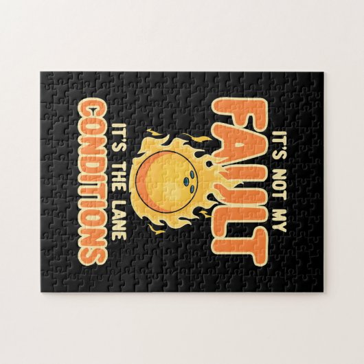 Bowling es sind die letzten Bedingungen Puzzle (Horizontal)