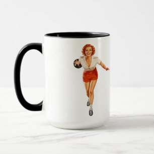 Bowling: Essen, Schlafen, Bowl, wiederholen Tasse
