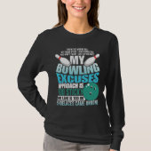 Bowling Expedition zur Funny Bowling Ball Strike S T-Shirt (Vorderseite)