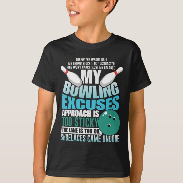 Bowling Expedition zur Funny Bowling Ball Strike S T-Shirt (Vorderseite)