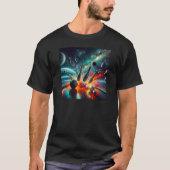 Bowling Explosion Strike der Galaxy Superpins T-Shirt (Vorderseite)