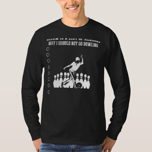 Bowling Exposure T - Shirt (Vorderseite)