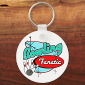 Bowling Fanatic Schlüsselanhänger (Vorderseite)