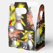 Bowling-Feuerwerksfeier Geschenkschachtel (Geöffnet)