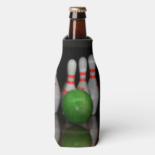 Bowling Flasche Cooler Flaschenkühler (Flaschenvorderseite)