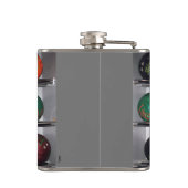 Bowling Flask Flachmann (Rückseite)