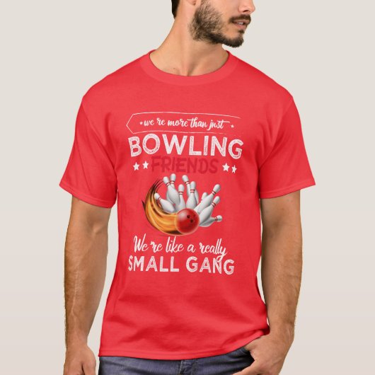 BOWLING FRIENDS T-Shirt (Vorderseite)