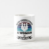 Bowling Funny Bowl Mamas Kaffeetasse (Mittel)