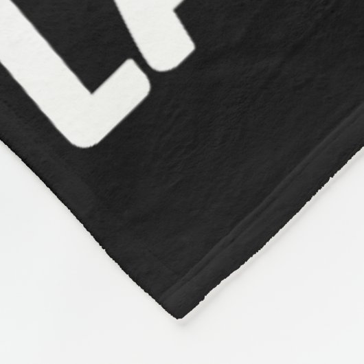 Bowling Funny Bowler hört das Zehn-Button lachen Fleecedecke (Ecke)