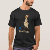 Bowling Funny Bowler Sport Llama Alpaca Bowlllama T-Shirt (Vorderseite)