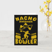 Bowling Funny Nacho Average Bowler Cinco De Mayo M Karte (Gelbe Blume)