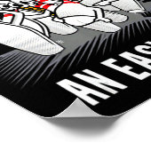 Bowling Funny When You Miss An Easy Spare  Poster (Ecke)