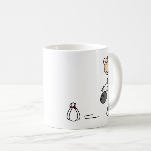 Bowling für eine Streik-Tasse Kaffeetasse (VorderseiteRechts)