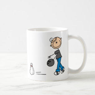 Bowling für eine Streik-Tasse Kaffeetasse