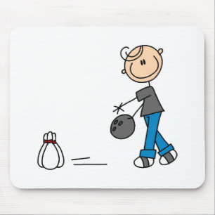 Bowling für einen Streik Mousepad