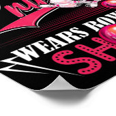 Bowling für Frauen Mädchen Kinder Mama Ehefrau Poster (Ecke)