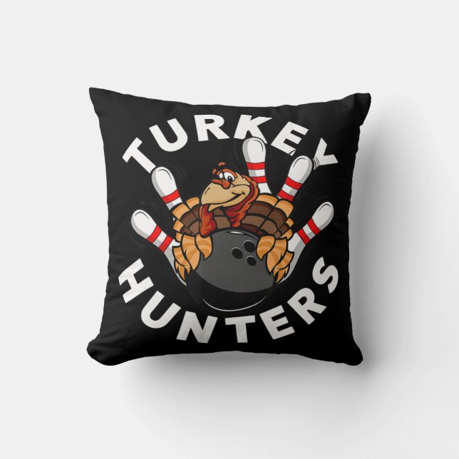 Bowling für Kinder oder Erwachsene Türkei Jäger Kissen (Vorderseite)