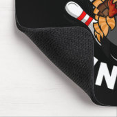 Bowling für Kinder oder Erwachsene Türkei Jäger Mousepad (Ecke)