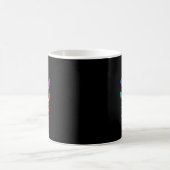 Bowling Game Day Bowler Niedlich Colorsplash Kaffeetasse (Mittel)