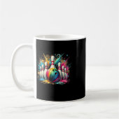 Bowling Game Day Bowling Flammen Ll 1 Kaffeetasse (Links)