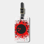 Bowling Gepäckanhänger (Vorderseite vertikal)