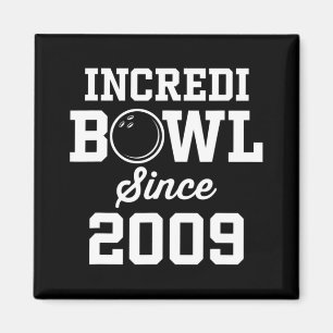 Bowling Geschenk für 13 Jahre alter Bowler 2009 13 Magnet