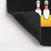 Bowling Geschenke für Männer Funny Bowler Designs Mousepad (Ecke)