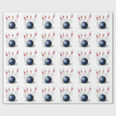 Bowling Geschenkpapier (Flach)