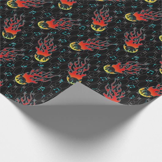 Bowling Geschenkpapier (Ecke)