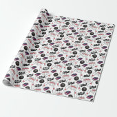 Bowling-Geschenkpapier Geschenkpapier (Ungerollt)