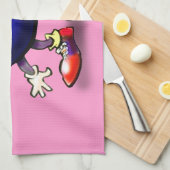 Bowling Geschirrtuch (Viertel Falte)