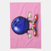 Bowling Geschirrtuch (Vertikal)