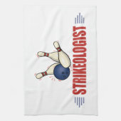 Bowling Geschirrtuch (Vertikal)